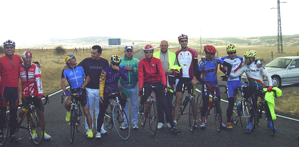 Grupo en la salida.